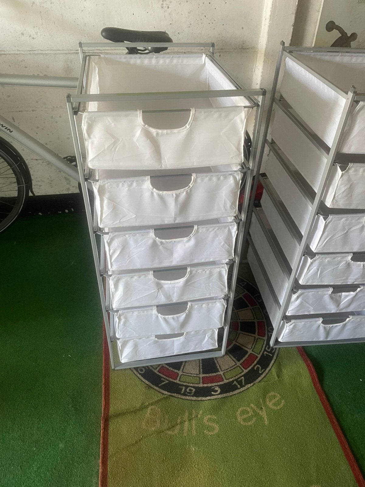 2 ladekasten met linnen Lade’s IKEA, Ophalen, Zo goed als nieuw