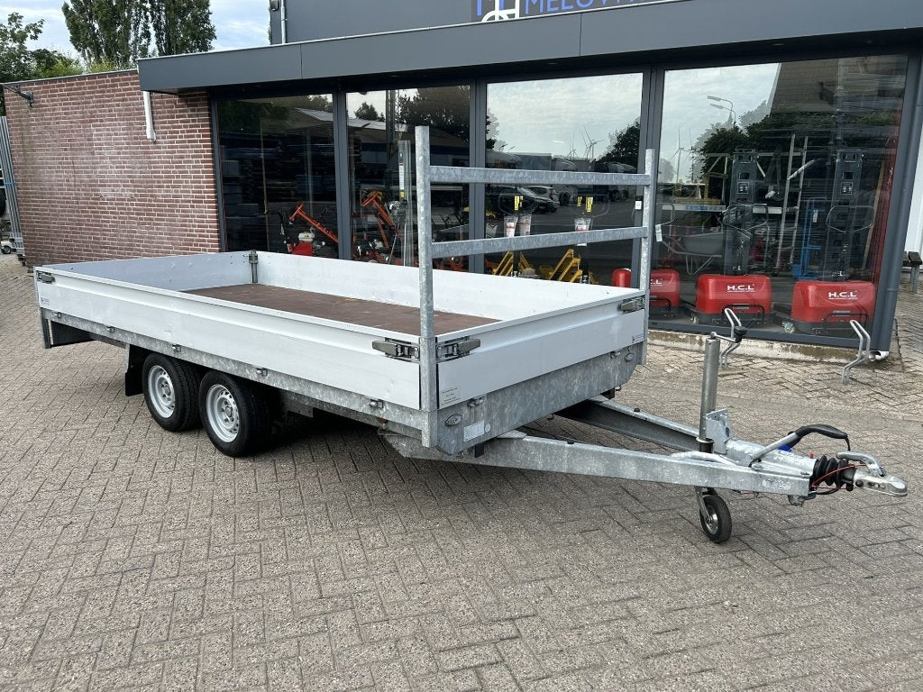 Henra plateauwagen/aanhanger 401x185CM 2700KG BJ2019, Ophalen, Gebruikt