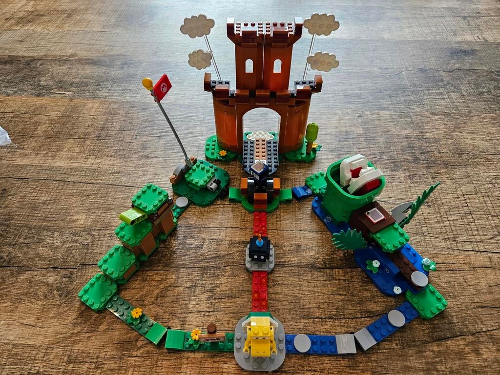 Lego Super Mario 71362 Bewaakte Vesting, Ophalen of Verzenden, Zo goed als nieuw, Complete set, Lego