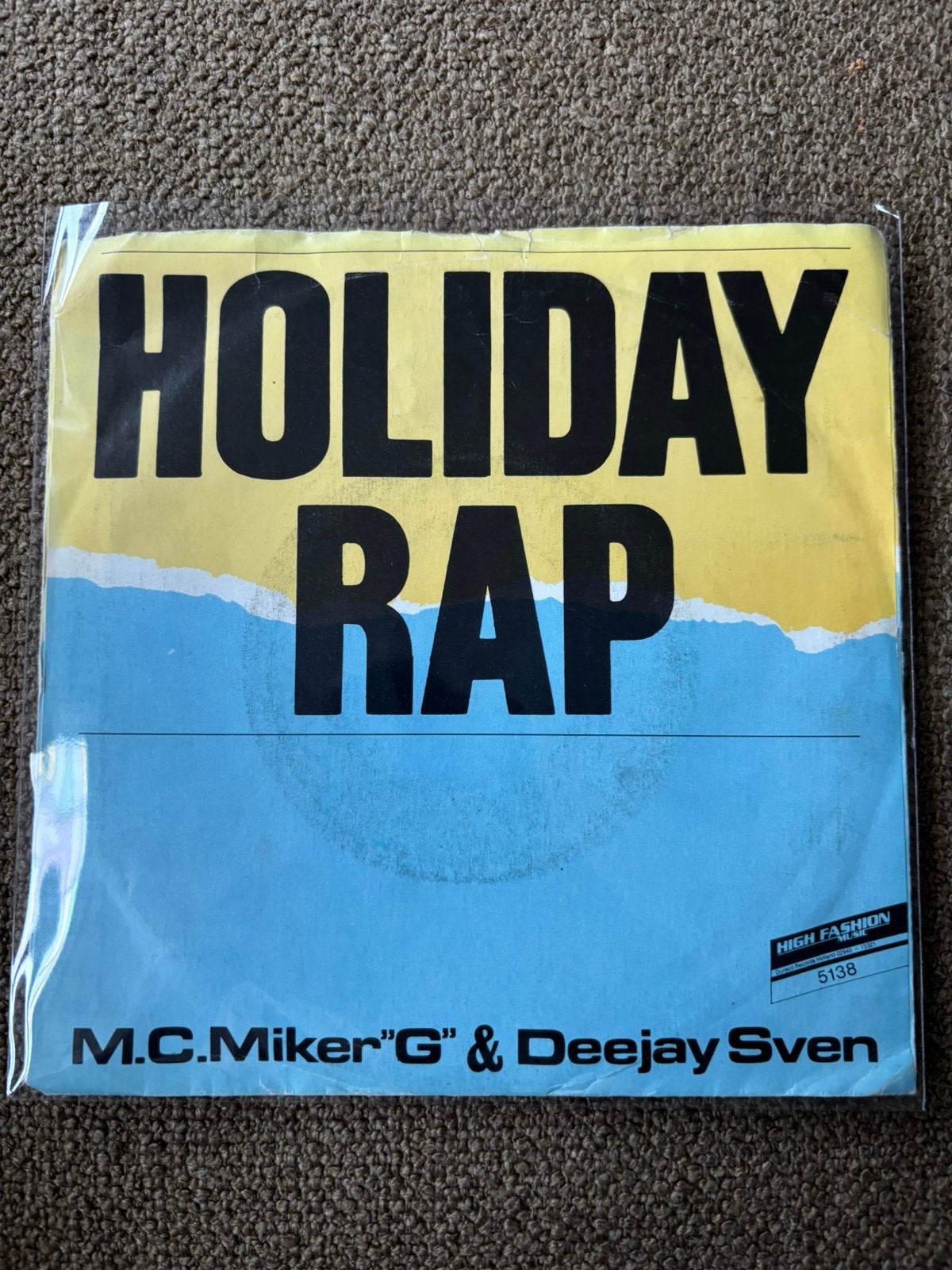 MC Miker G & DJ Sven - Holiday Rap, Cd's en Dvd's, Ophalen of Verzenden, Gebruikt, 7 inch