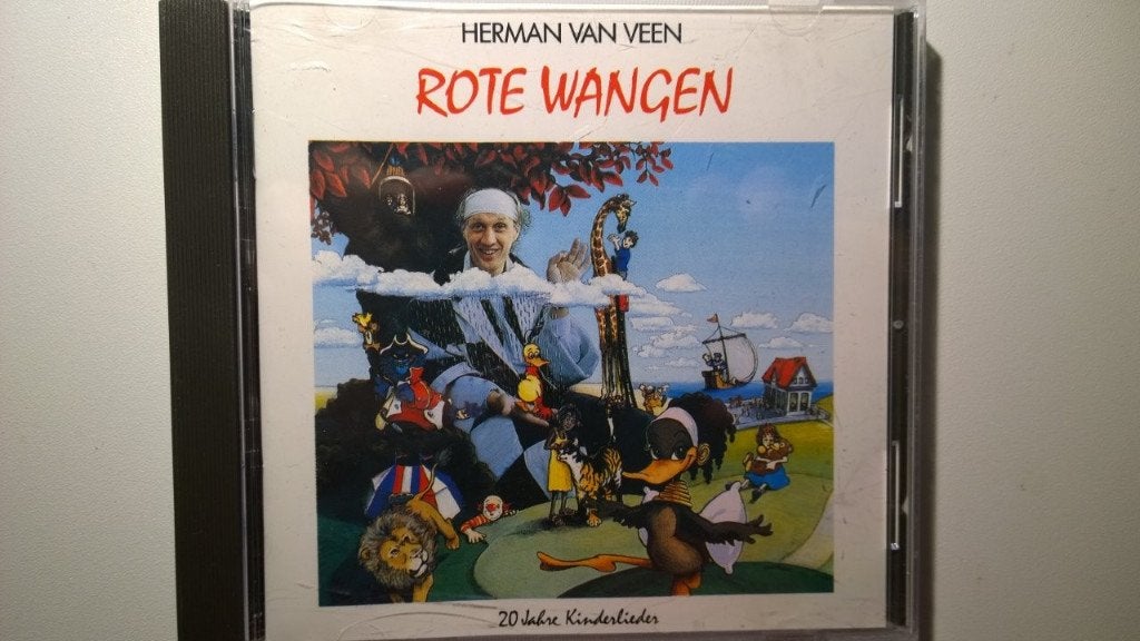 Herman van Veen - Rote Wangen 20 Jahre Kinderlieder, 6 tot 9 jaar, Ophalen of Verzenden, Zo goed als nieuw, Muziek