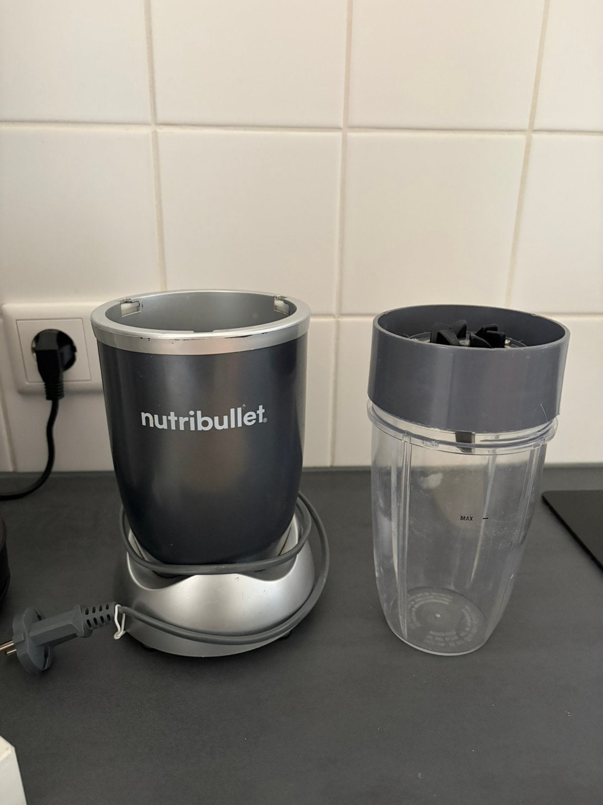 Nutribullet original 600, electric blender, Witgoed en Apparatuur, Ophalen, Zo goed als nieuw, Blender