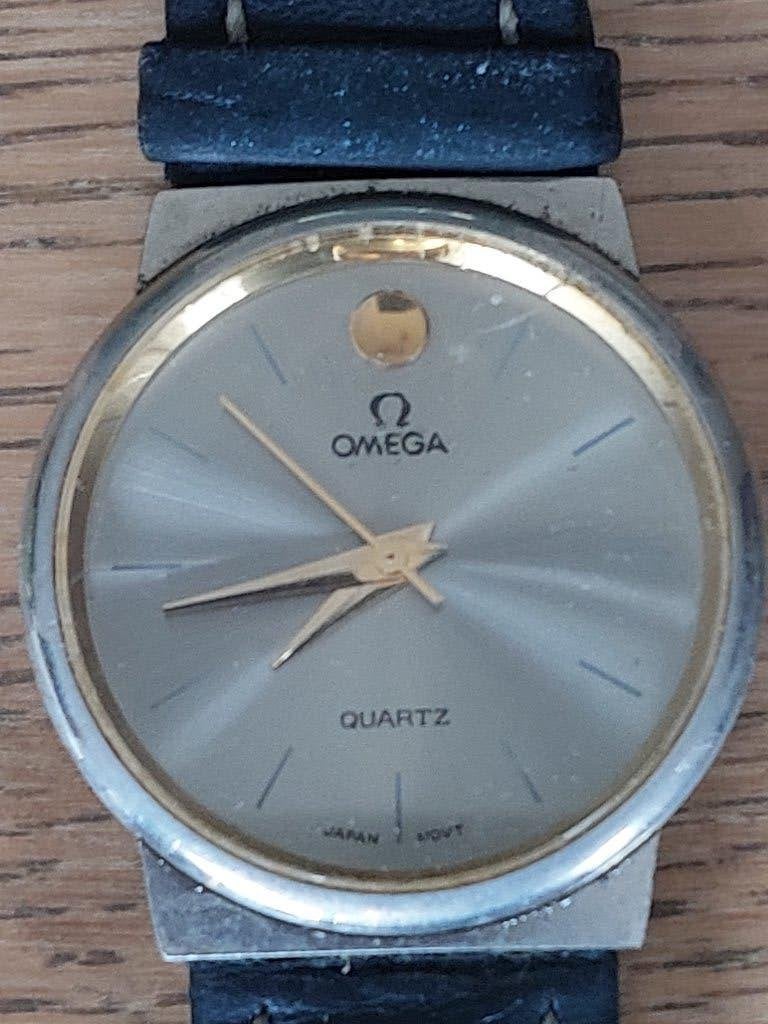 Prachtige Omega  Quartz A 1900385, Ophalen of Verzenden, Gebruikt, Staal, Omega