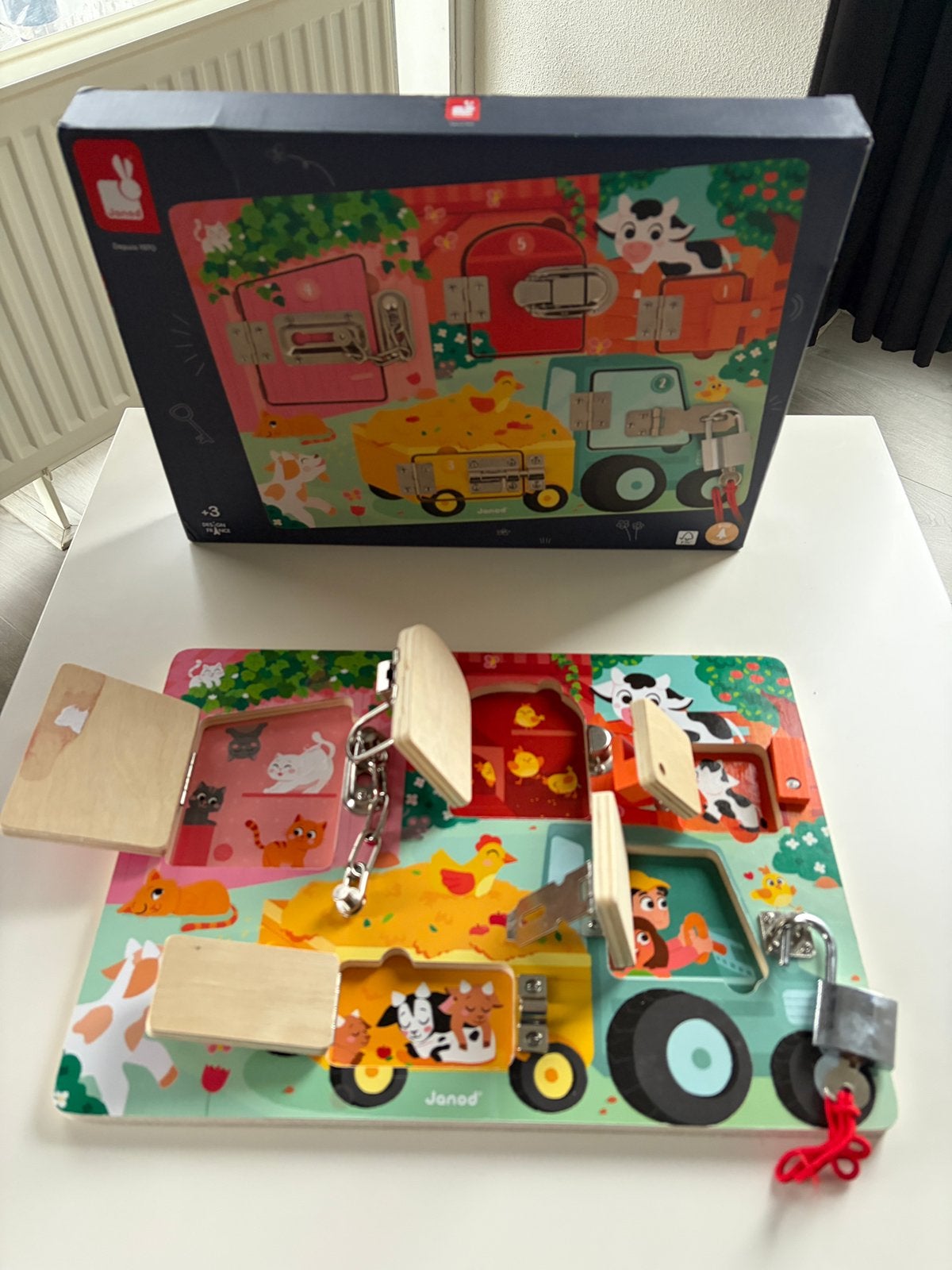 Houten activity board, Ophalen of Verzenden, Gebruikt, Overige typen