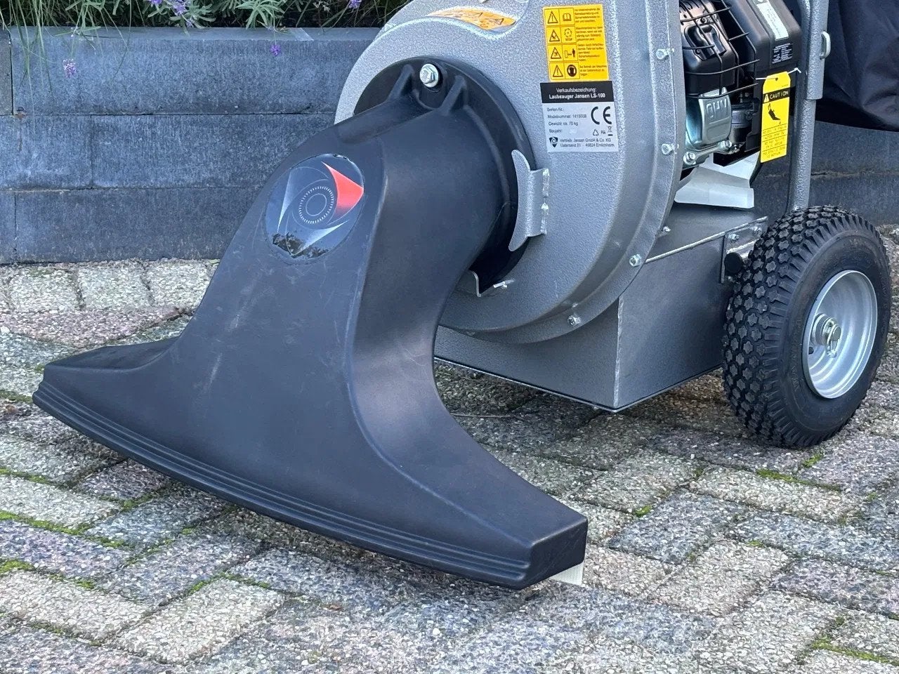 JANSEN Bladzuiger met aandrijving extra zuigslang & blaaspij, Gebruikt, Jansen