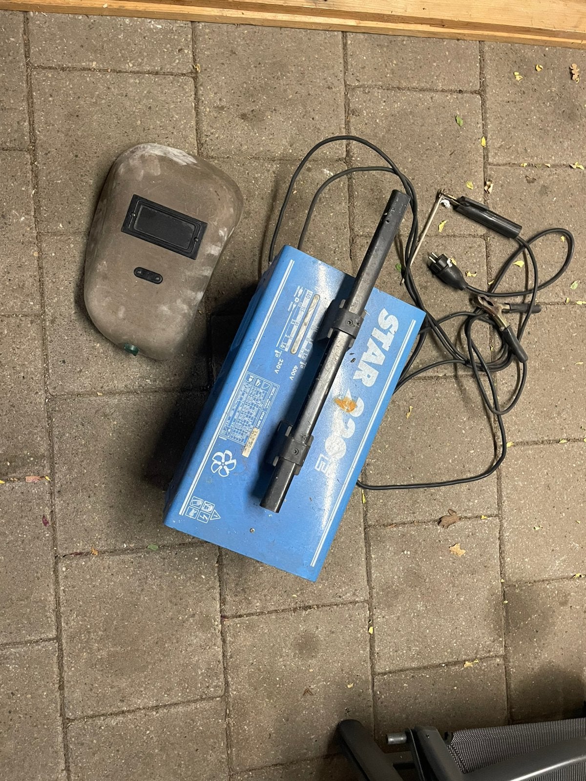 Lasapparaat, Ophalen, Gebruikt, Minder dan 150 ampère, Elektroden