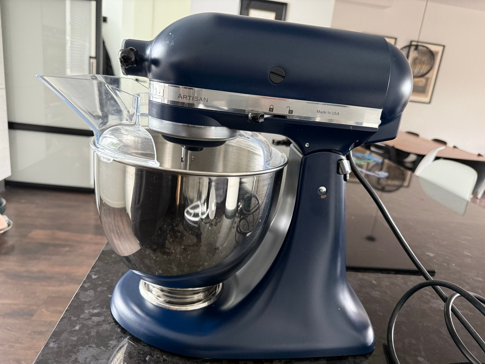 KitchenAid Artisan Keukenmachine 4,8L + Extra Accessoires, Ophalen, 4 liter of meer, 3 snelheden of meer, Zo goed als nieuw