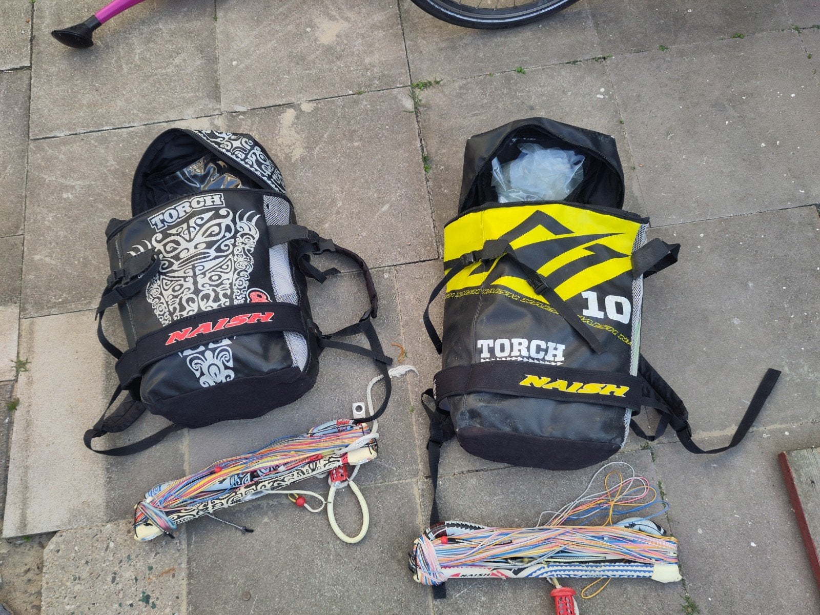 Naish Torch 8 + 12 m, Geen board, Ophalen, Trapeze