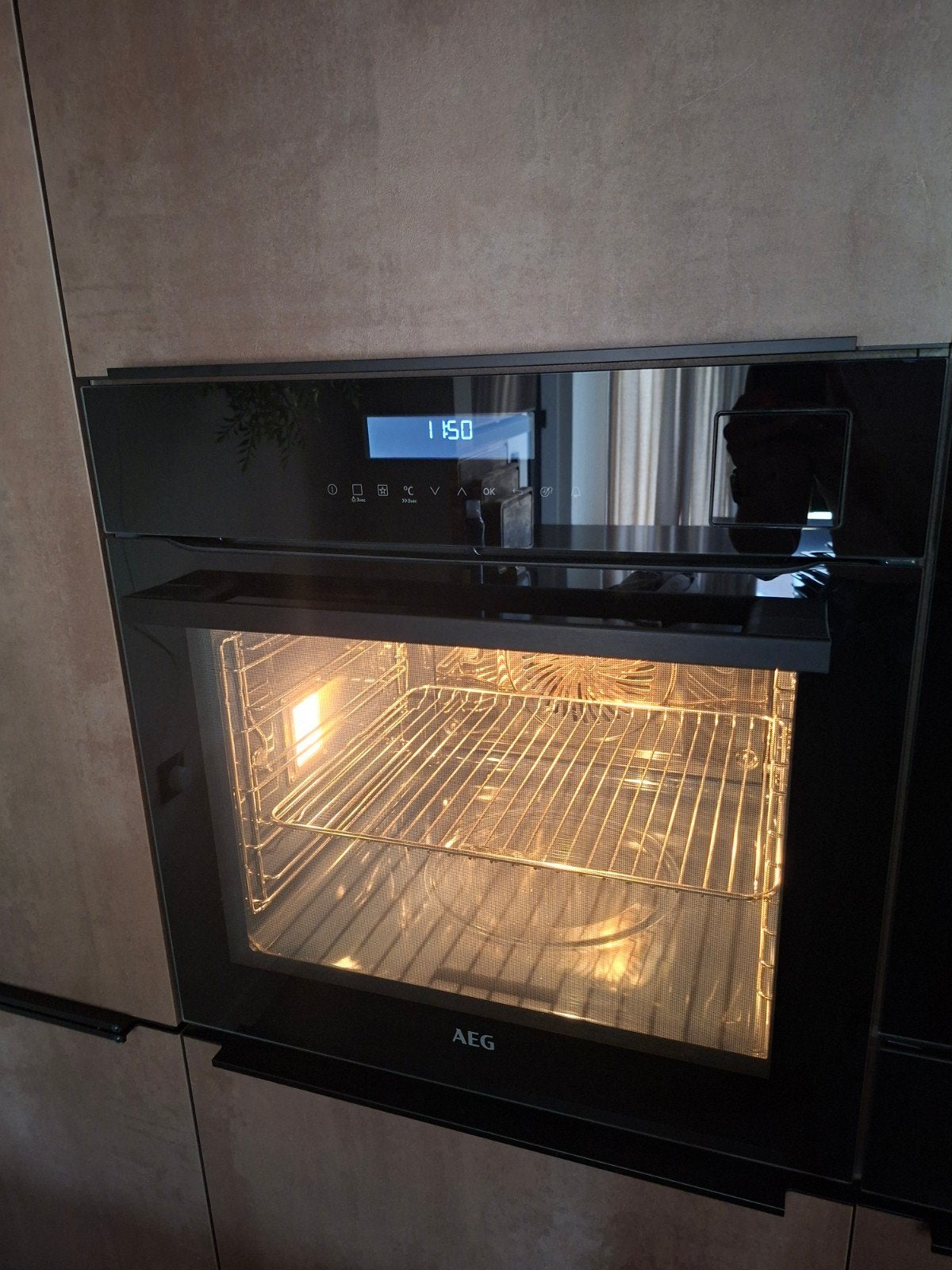 AEG Inbouw Stoomoven met Hetelucht en SousVide Functie, Witgoed en Apparatuur, Ophalen, Hete lucht, AEG, 60 cm of meer