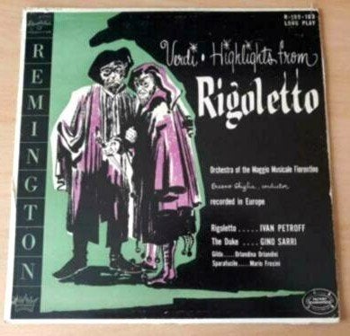 Verdi Highlights From Rigoletto -Ivan Petroff/Mario Frosini, Cd's en Dvd's, Vinyl | Klassiek, LP, Gebruikt, Verdi, Opera of Operette
