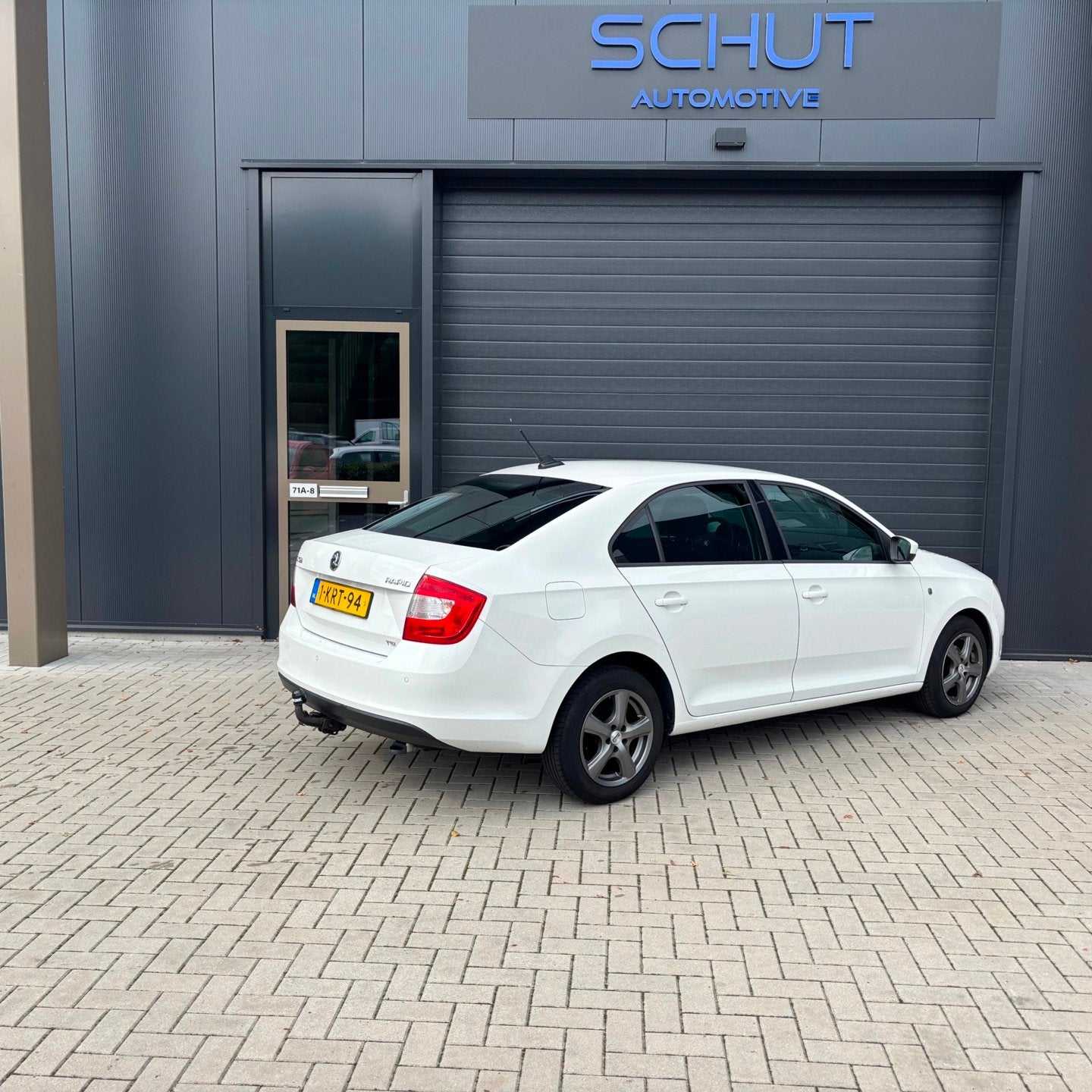 Skoda Rapid 1.2 TSI Greentech 5DRS | AIRCO | NAVI | CRUISE C, Auto's, Gebruikt, Zwart, 4 cilinders, 1055 kg