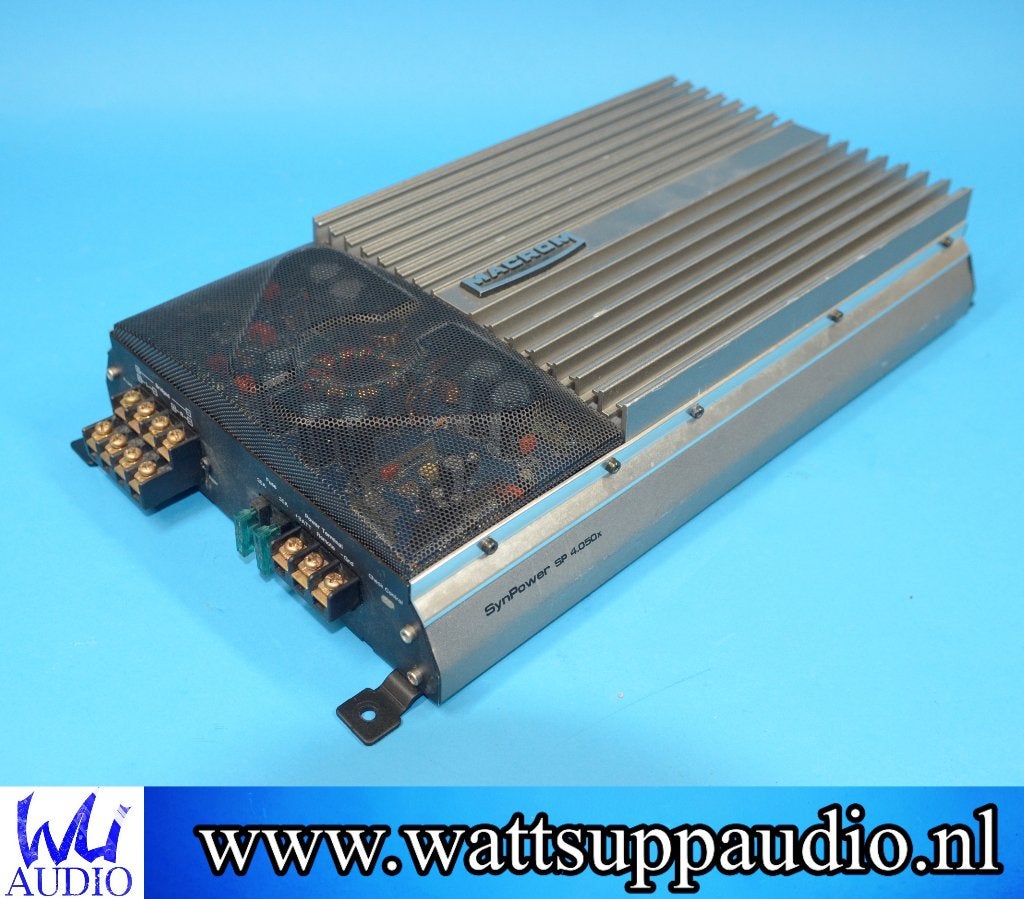 Macrom SynPower SP4.050X 4 kanaals versterker, Gebruikt, ., Ophalen of Verzenden, .