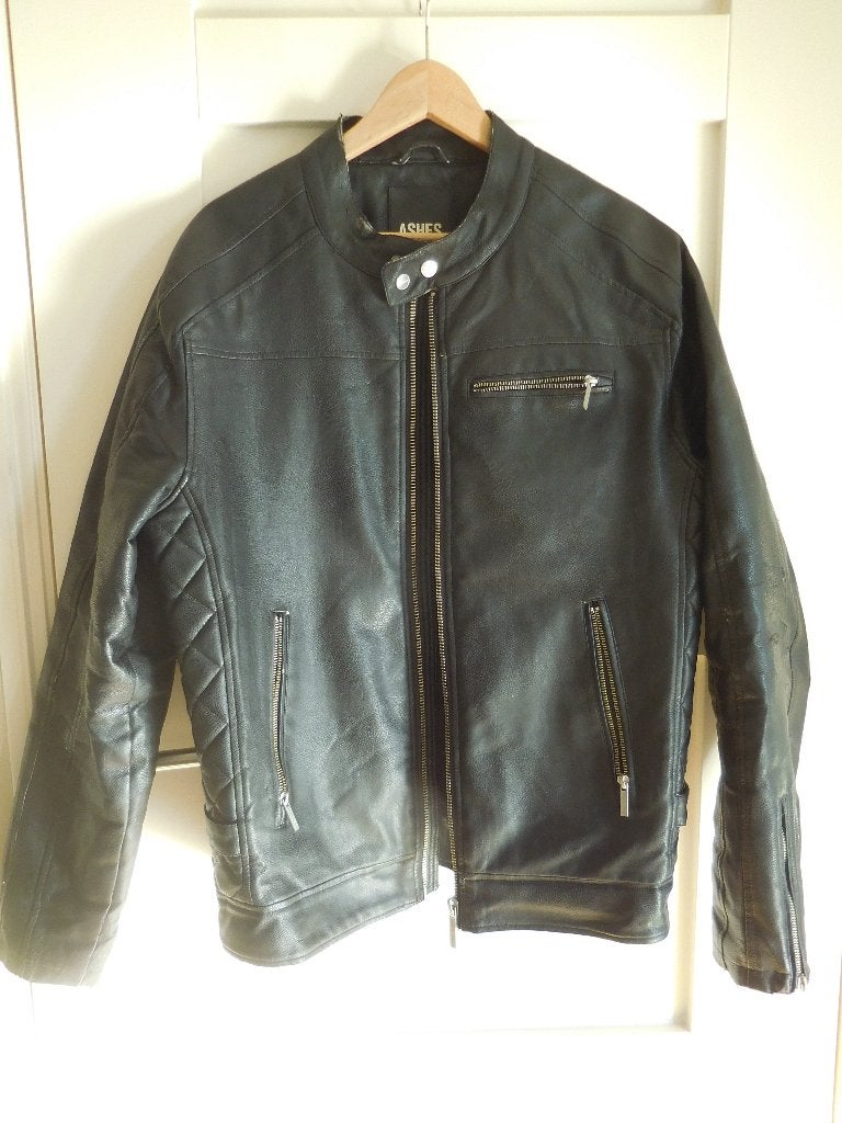 motorjack met gewatteerde details. . XXL. Ashes to dust., Jas | textiel, Dames, Ophalen of Verzenden, Ashes to dust.