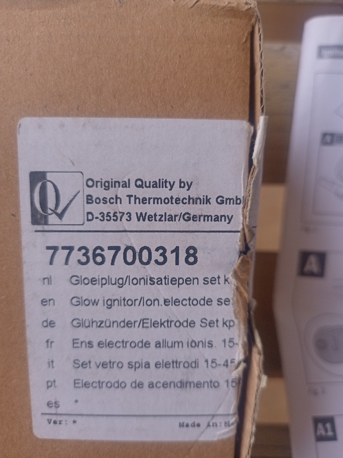 Nefit cv ketel onderhouds onderdelen, Minder dan 30 cm, Hoog rendement (Hr), Cv-ketel of Combi-ketel, Nieuw