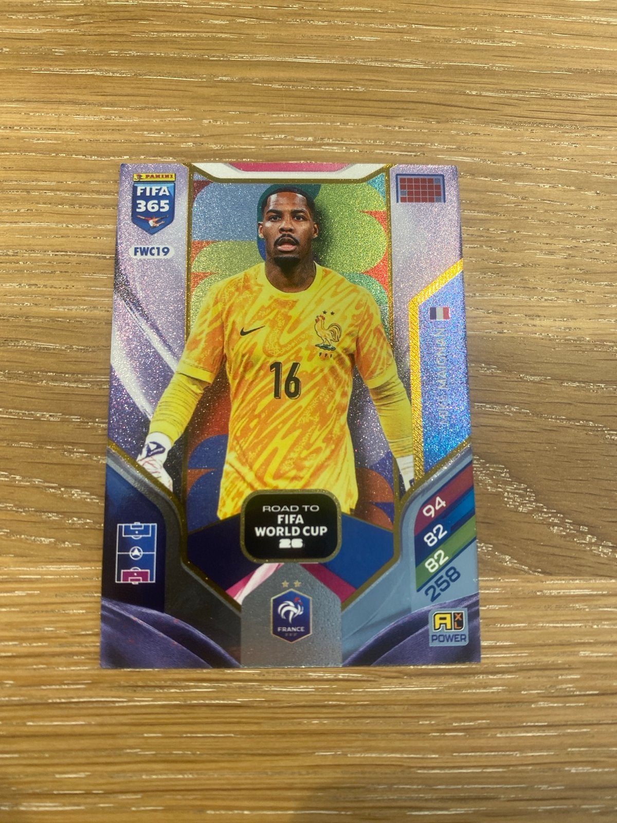 Panini FIFA 365 FWC19 Spelerskaart Frankrijk, Ophalen of Verzenden, Zo goed als nieuw, Buitenlandse clubs, Spelerskaart