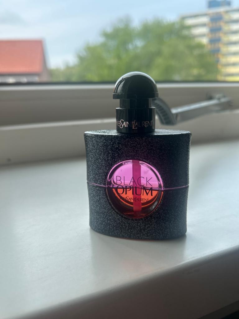Yves Saint Laurent Black Opium Eau de Parfum ORIGINEEL, Ophalen of Verzenden, Gebruikt