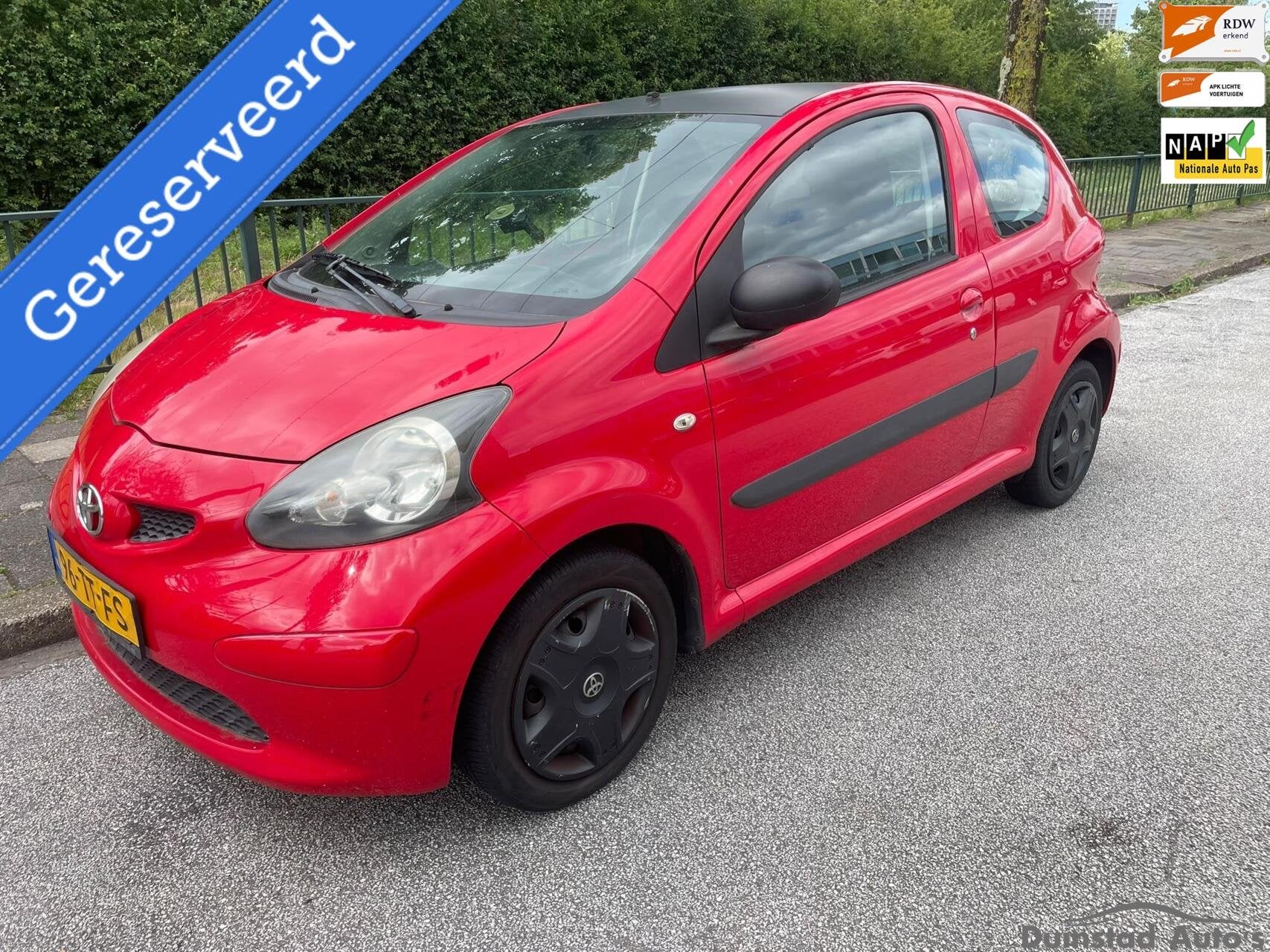 Toyota Aygo van 1ste Eig Nap Elektr ramen CV Apk 2027 Stbkr, Voorwielaandrijving, Gebruikt, 4 stoelen, 68 pk
