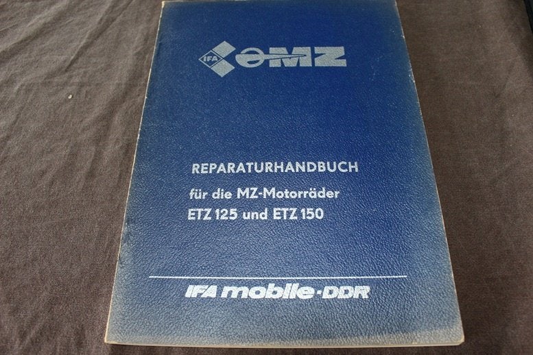 MZ ETZ125 ETZ150 1984 motorrad reparatur handbuch  IFA DDR, Motoren, Ophalen of Verzenden, Overige merken