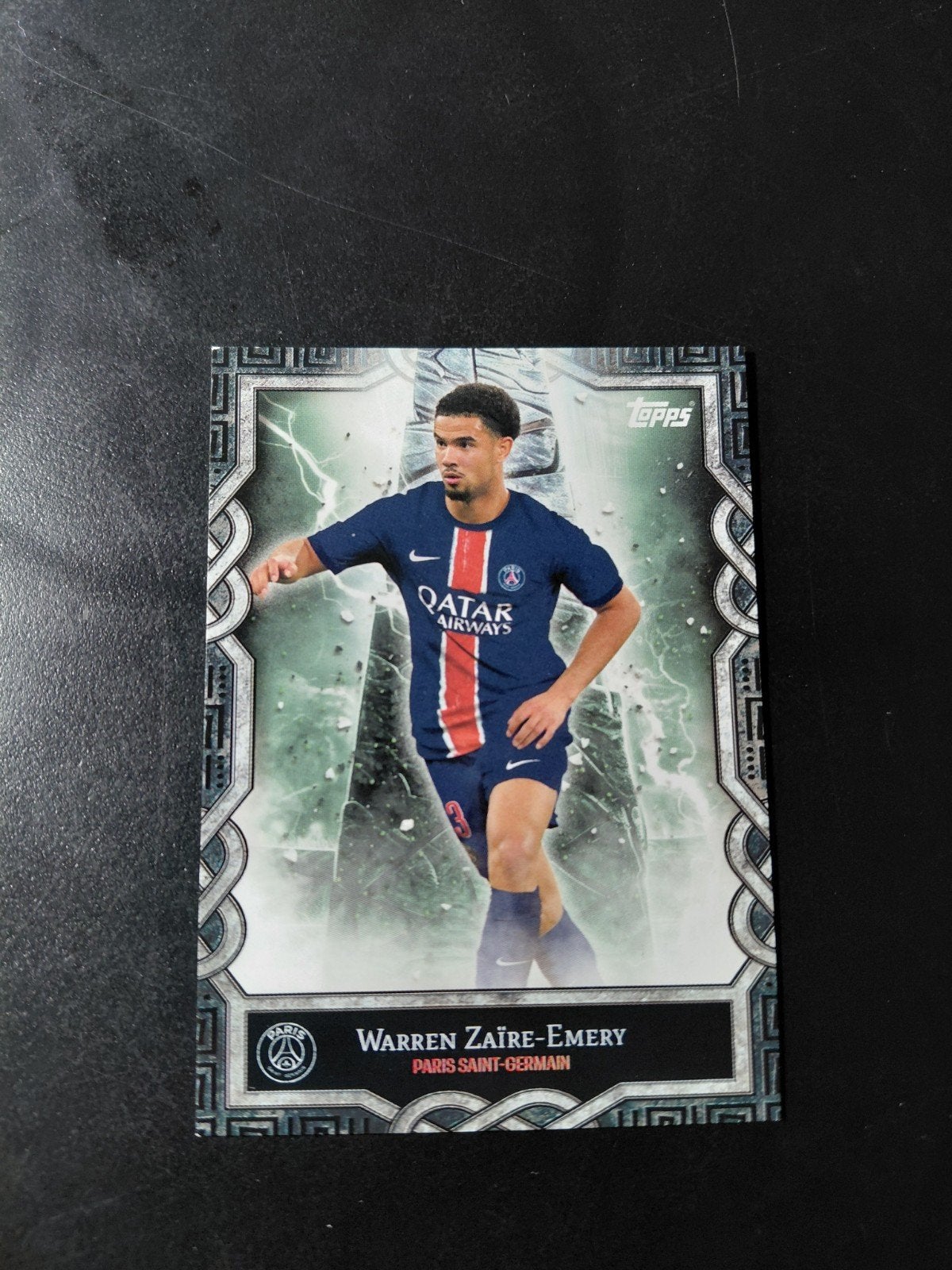 Warren zaire-emery (psg) topps team set insert, Ophalen of Verzenden, Nieuw, Buitenlandse clubs, Spelerskaart