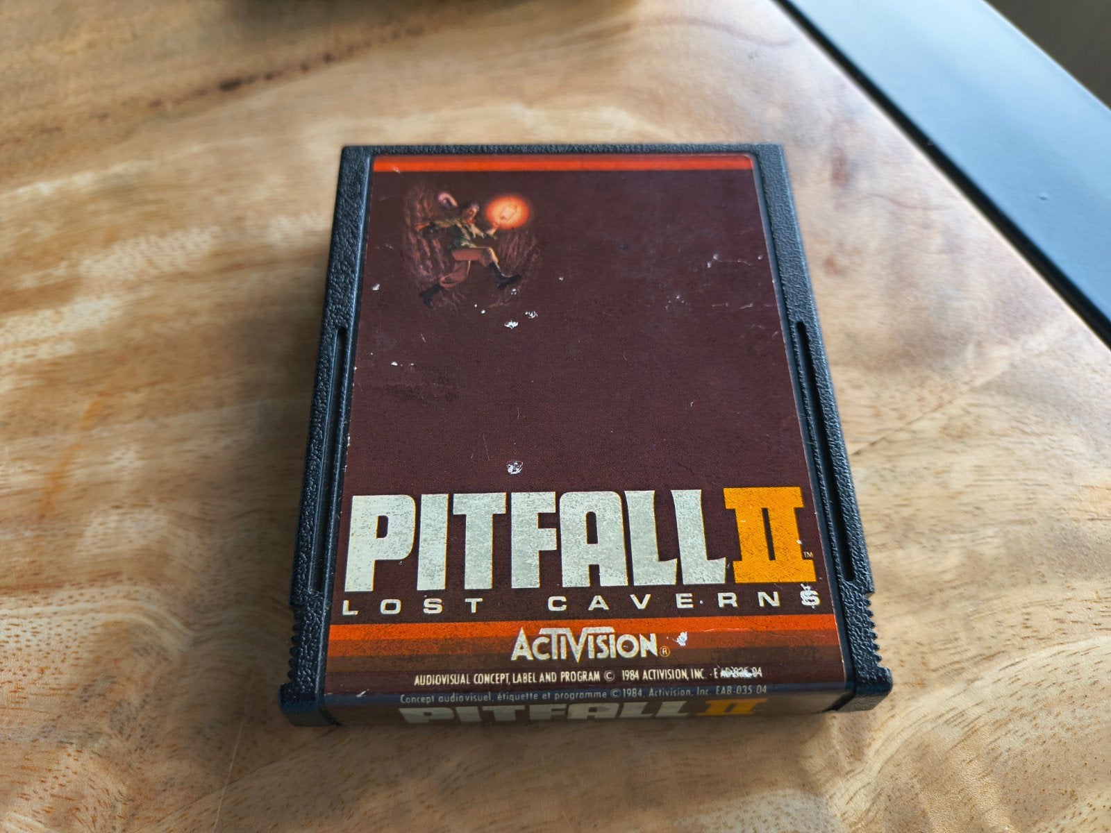 Pitfall II voor de Atari 2600, Spelcomputers en Games, Gebruikt, 1 speler, Racen en Vliegen, Ophalen of Verzenden