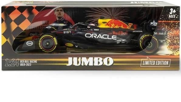 Max Verstappen auto's Jumbo. 2019 - 2023, Hobby en Vrije tijd, Modelauto's | 1:24, Ophalen of Verzenden, Zo goed als nieuw, Auto