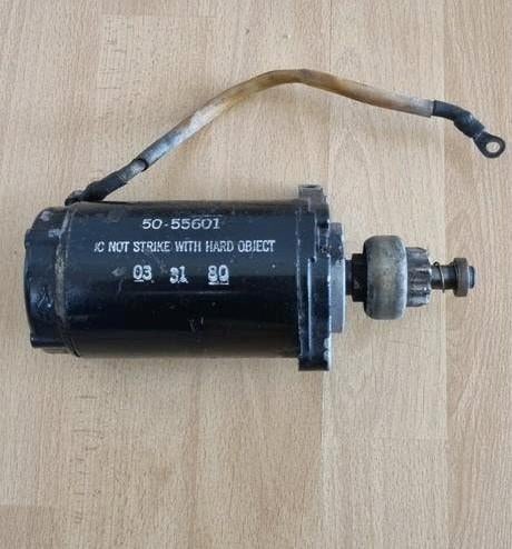 Mercury blauw band startmotor 35/50 PK buitenboordmotor, Ophalen of Verzenden, Gebruikt, Motor en Techniek, Motorboot