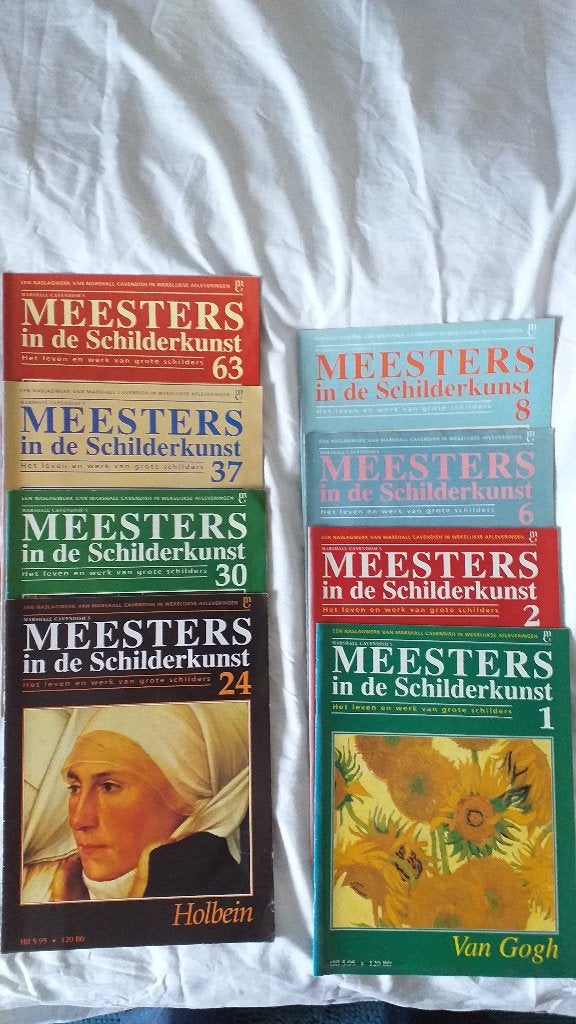 8 x Meesters in de Schilderkunst; Het leven en w, Ophalen of Verzenden, Zo goed als nieuw, Fotografen