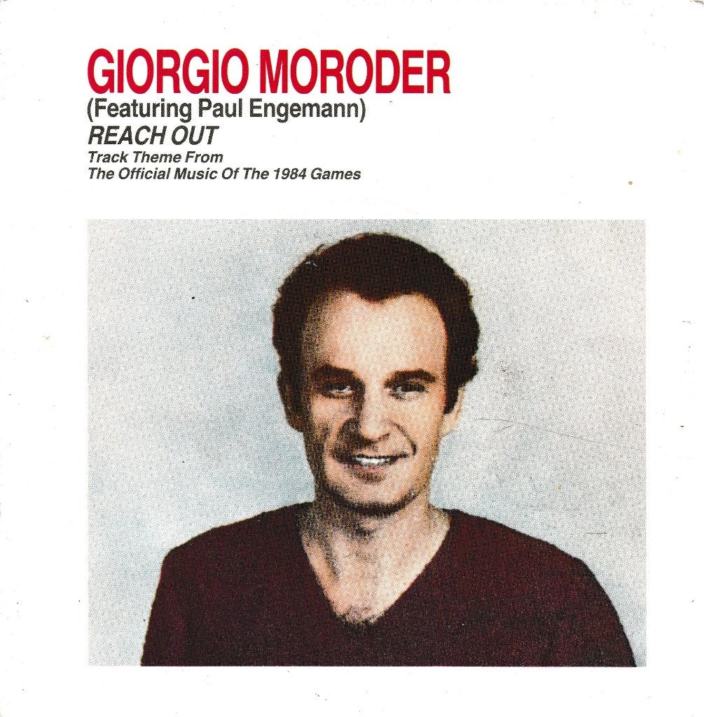 Giorgio Moroder featuring Paul Engemann - Reach out, Ophalen of Verzenden, Gebruikt, 7 inch, Pop