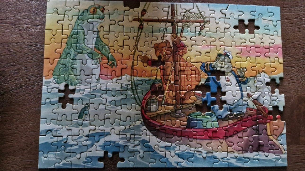 Tom Poes Legpuzzel - Het zeemonster, Ophalen of Verzenden