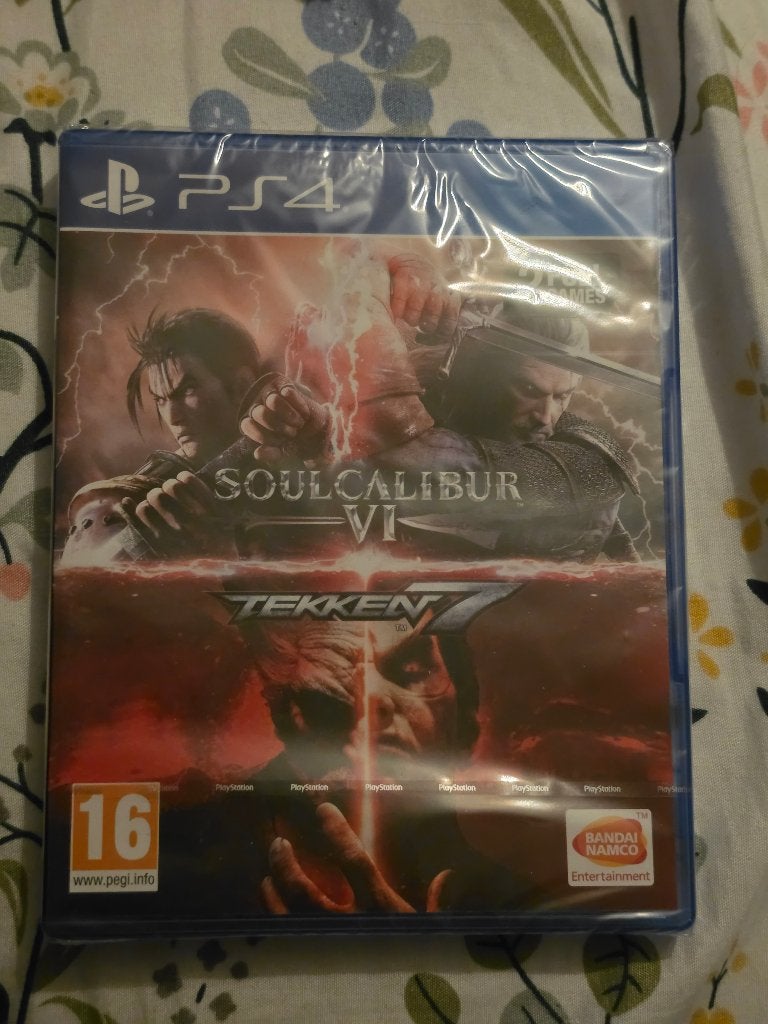 PS4 Soul Calibur VI & Tekken 7, Vechten, Verzenden, 2 spelers, Zo goed als nieuw