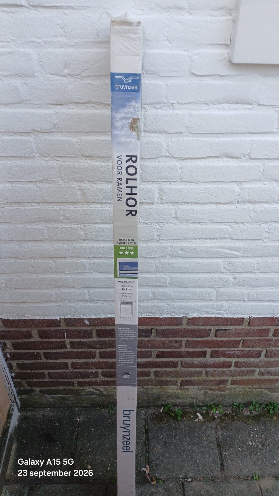 Bruynzeel hor voor ramen, Ophalen of Verzenden, Nieuw, Overige typen, Minder dan 200 cm