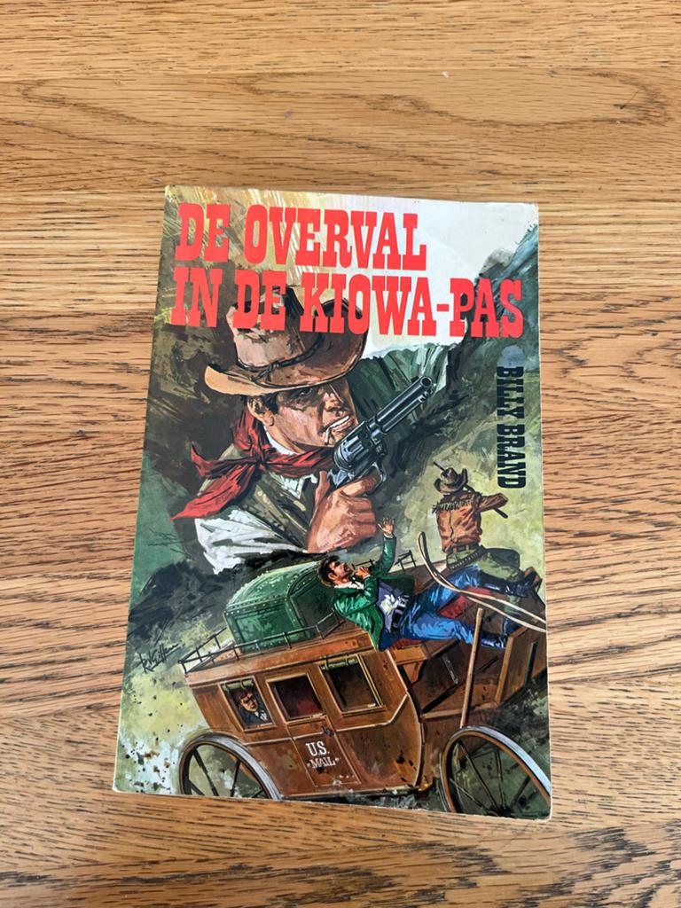 De Overval in de Kiowa-Pas - Billy Brand (Kluitman), Ophalen of Verzenden, Gelezen