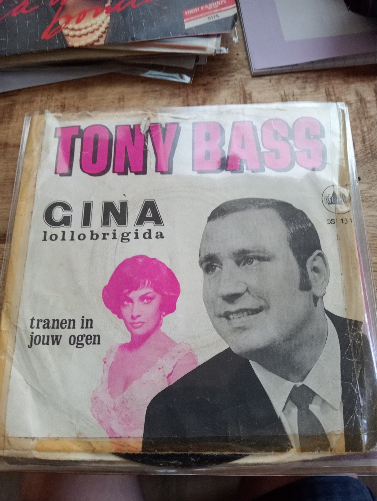 Tony bass - gina, Ophalen of Verzenden, Zo goed als nieuw, Overige formaten, Levenslied of Smartlap