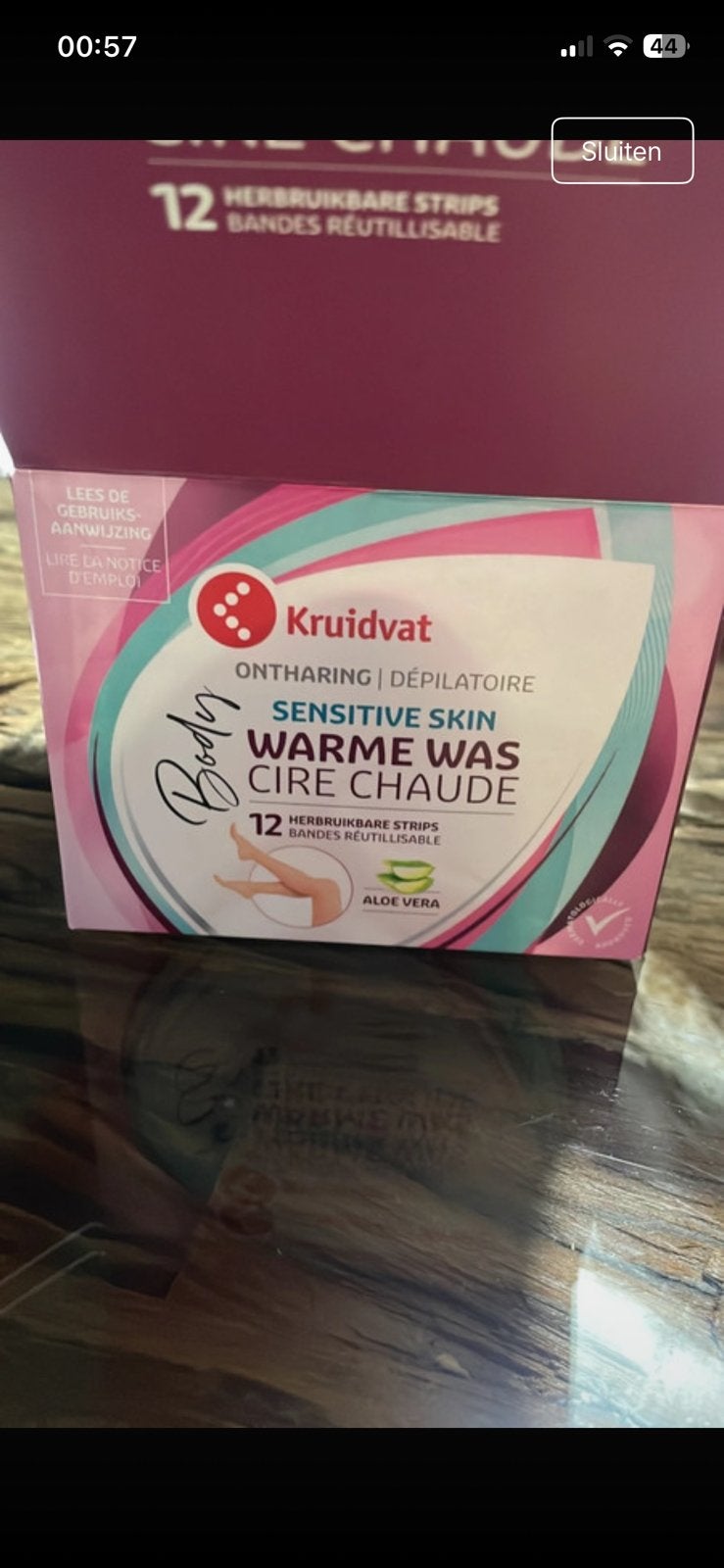 Kruidvat waxs, Ophalen of Verzenden, Nieuw, Gehele gezicht, Verzorging