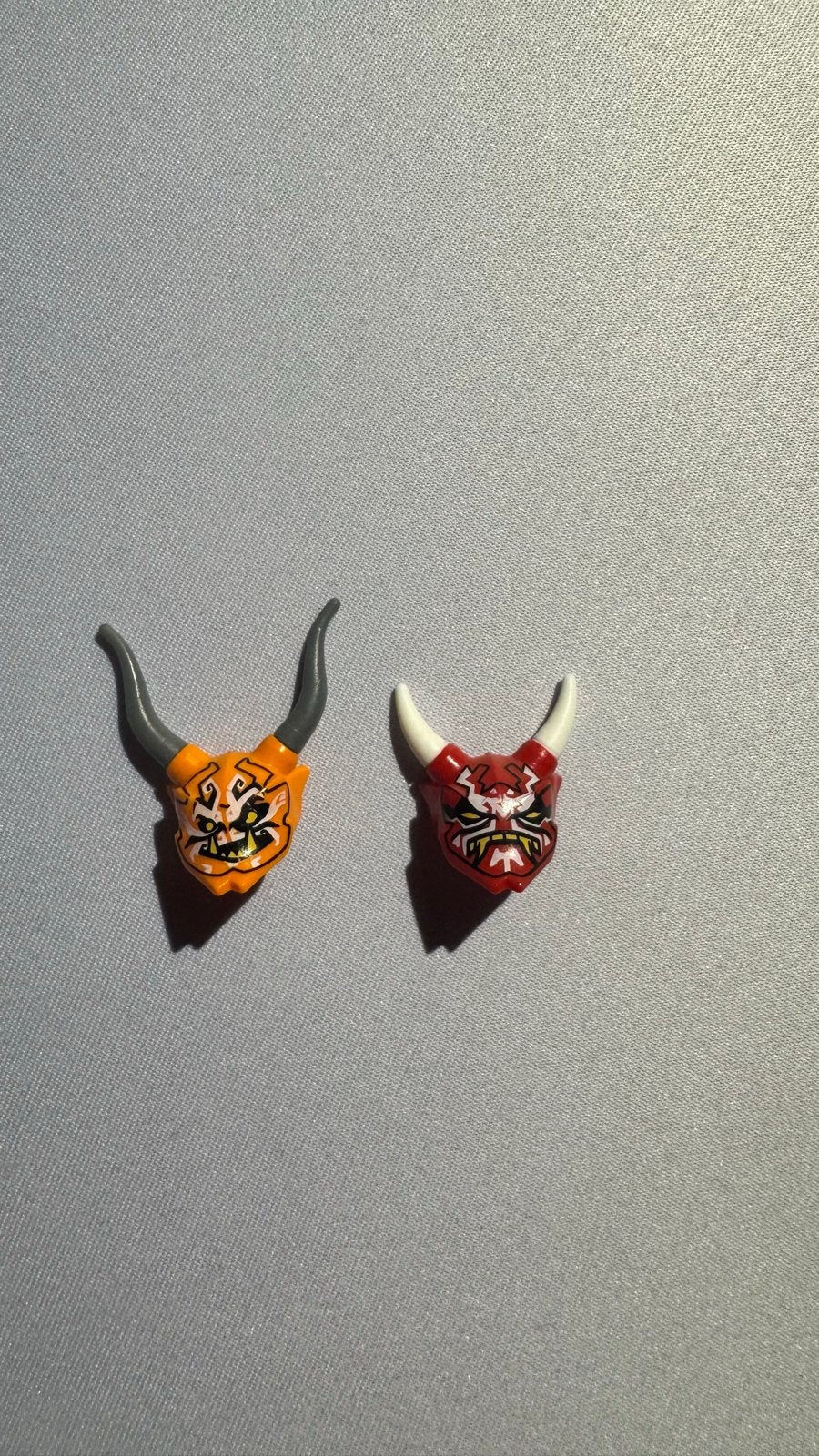 Lego Ninjago Oni Maskers - Oranje en Rood, Ophalen, Zo goed als nieuw, Jongen of Meisje
