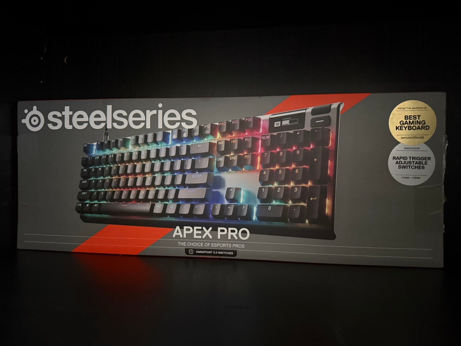 Steelseries apex pro gen 3, Computers en Software, Toetsenborden, Ophalen, Zo goed als nieuw
