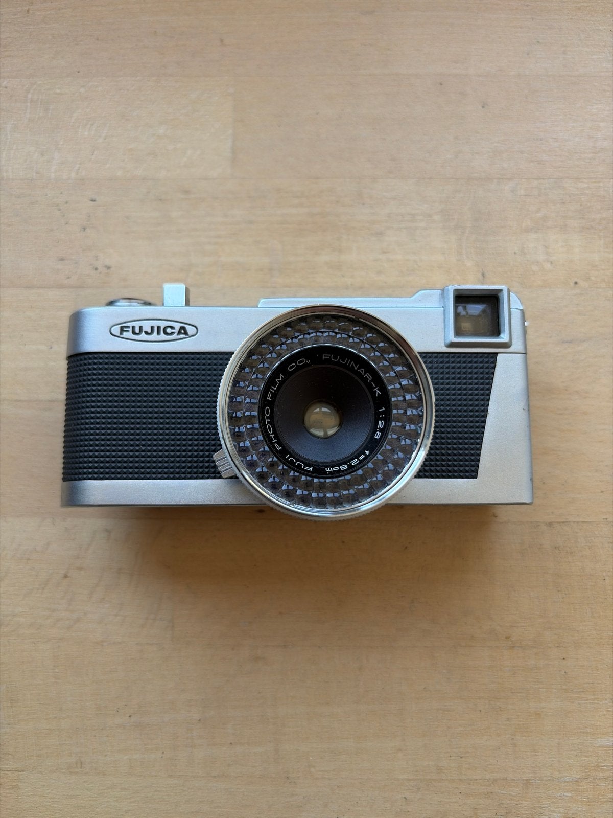 Fujica Rapid S2 compact camera - Spant niet, Ophalen of Verzenden, Niet werkend, Compact, Fuji