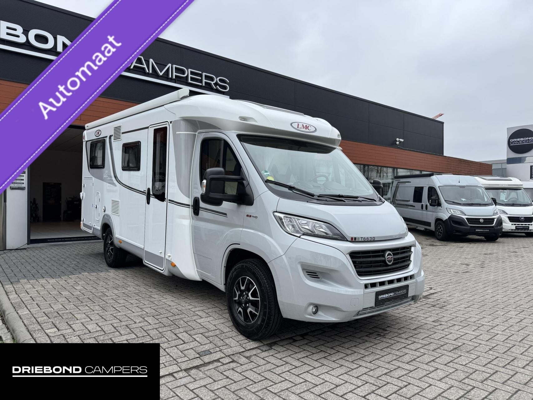 Lmc T662 Grey Selection 9T-Automaat Enkele Bedden Luifel Fie, Automaat, Airbags, 7 tot 8 meter, Bedrijf