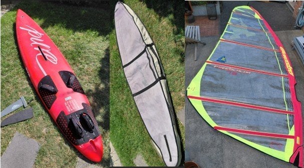 diverse surfspullen hardware, Ophalen, Gebruikt, Zeil
