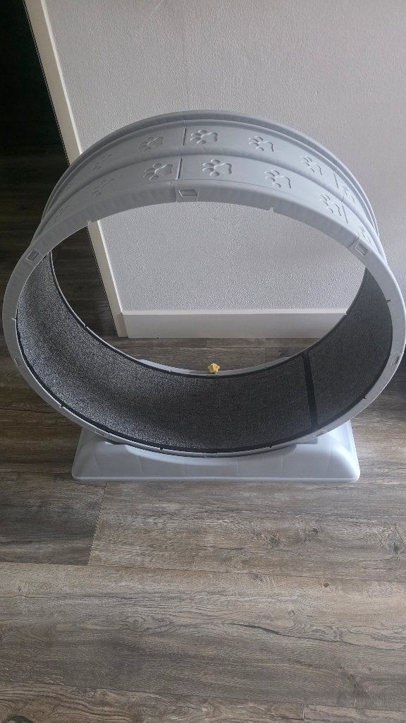 Katten loopwiel, Dieren en Toebehoren, Verzenden, Zo goed als nieuw, Overig speelgoed