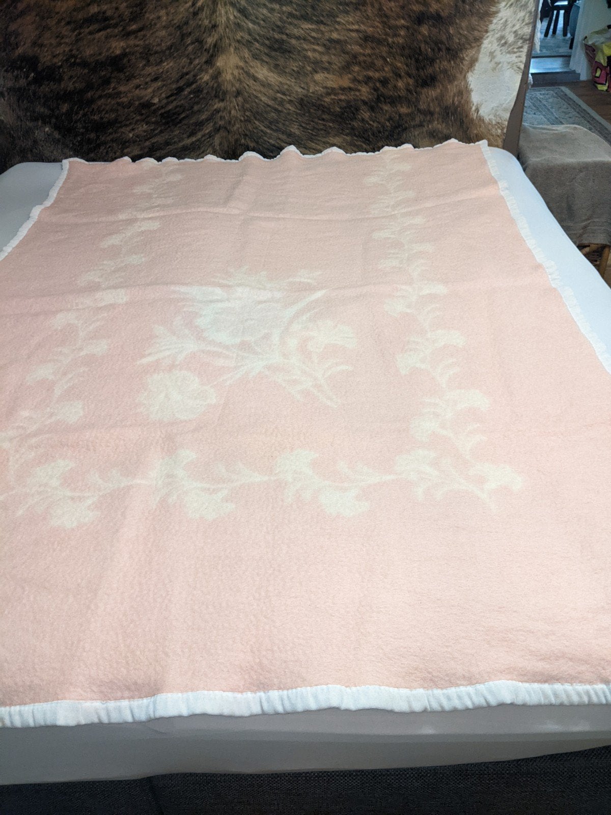 Pure wollen deken 134x200, Ophalen of Verzenden