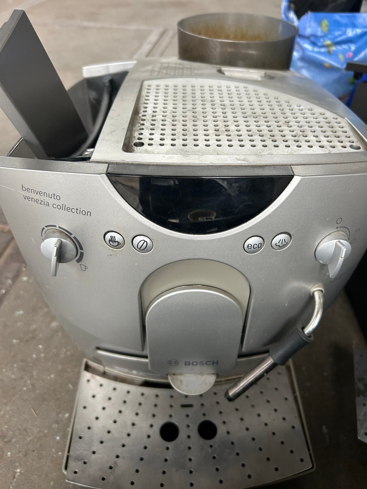 Diverse koffie machine onderdelen, Ophalen, Gebruikt, Espresso apparaat, Koffiebonen