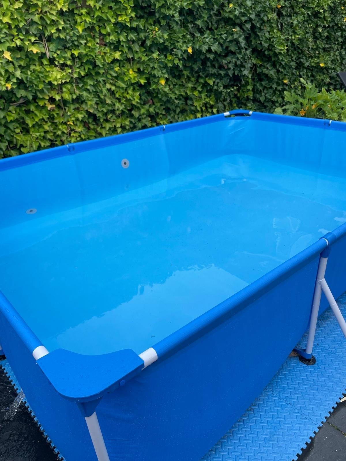 Intex Opzetzwembad - Rechthoekig, Ophalen, Gebruikt, 200 tot 300 cm, 80 tot 120 cm