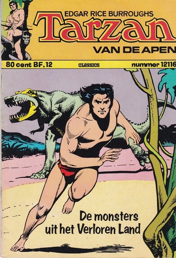 TARZAN - DE MONSTERS UIT HET VERLOREN LAND – Edgar Rice, Eén comic, Europa, Ophalen of Verzenden, Zo goed als nieuw