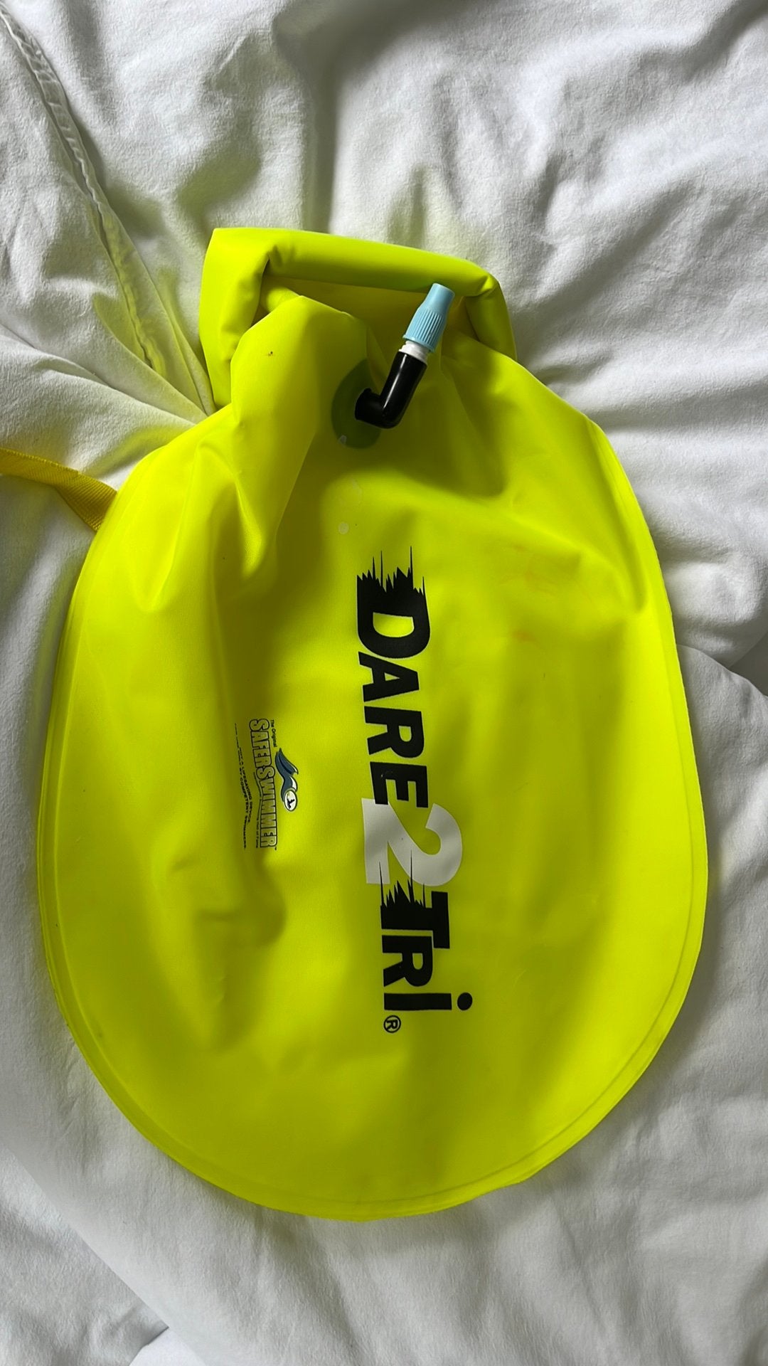 Saferswimmer zwemboei, Ophalen, Zo goed als nieuw