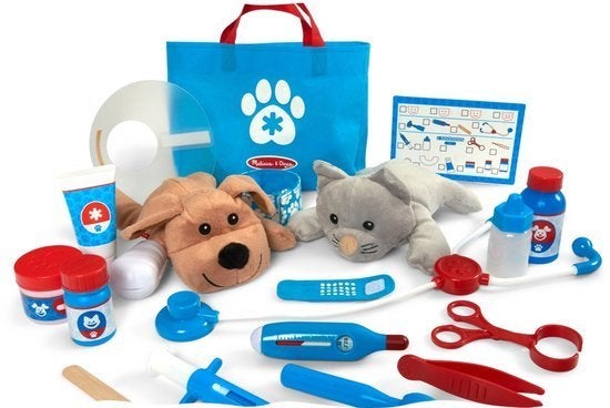 Melissa & Doug - Dierenarts speelset, Nieuw, Ophalen of Verzenden, X, X