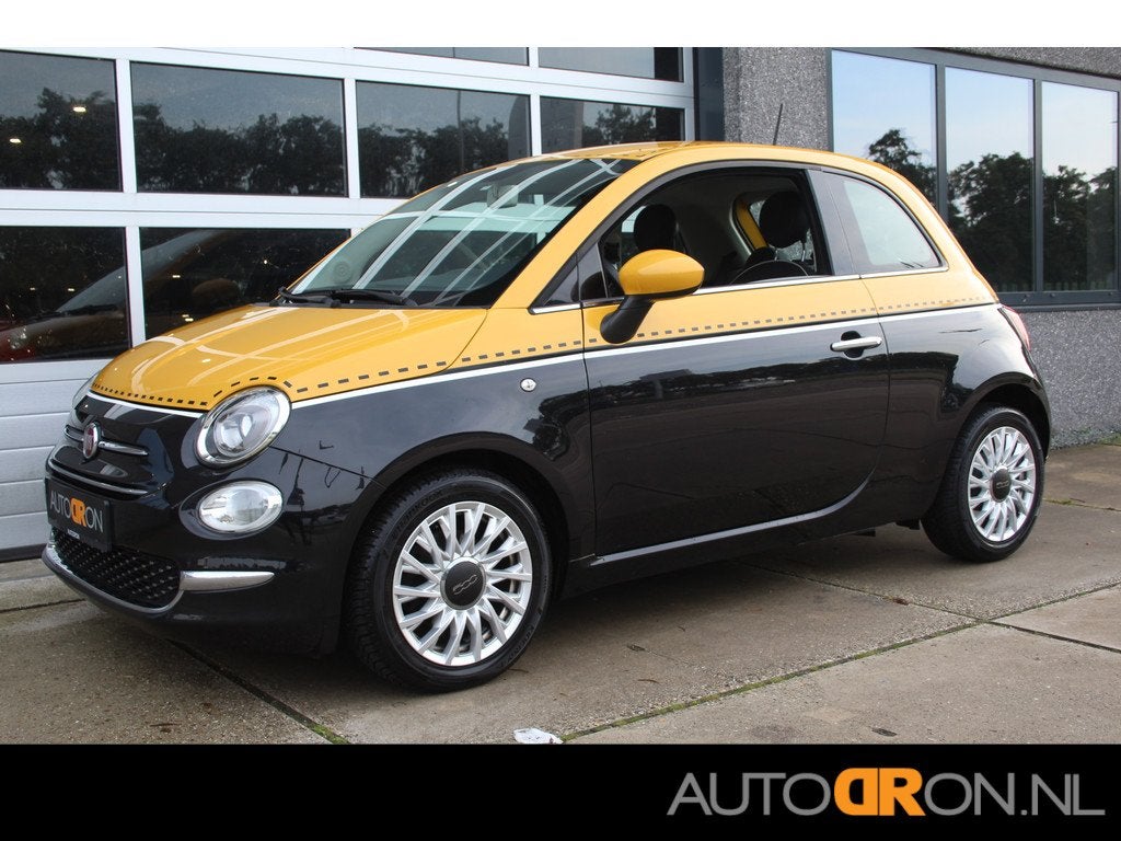 Fiat 500 0.9 TwinAir Turbo 80 Pk Lounge Nieuw Model Special, Auto's, Fiat, Bedrijf, Te koop, ABS, Airbags, Airconditioning, Alarm