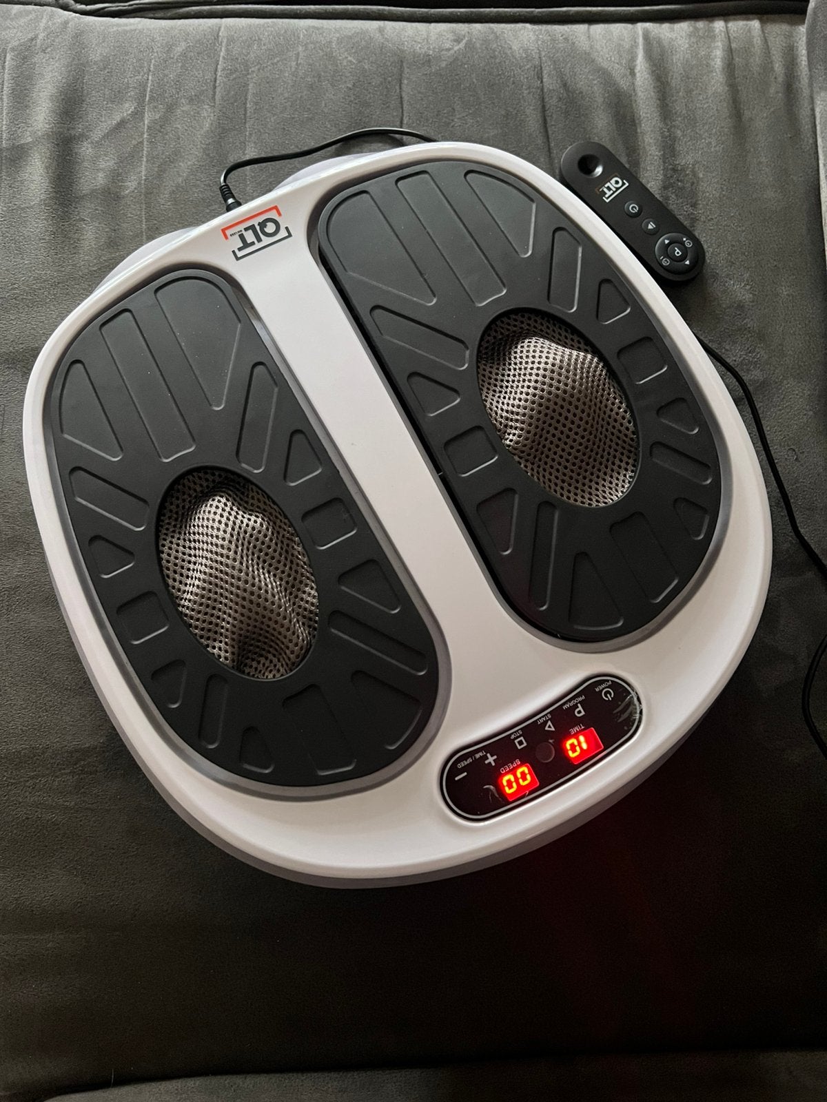 QLT Vibropulse Pro Been- & Voetmassageapparaat, Sport en Fitness, Massageproducten, Ophalen of Verzenden, Zo goed als nieuw, Apparaat