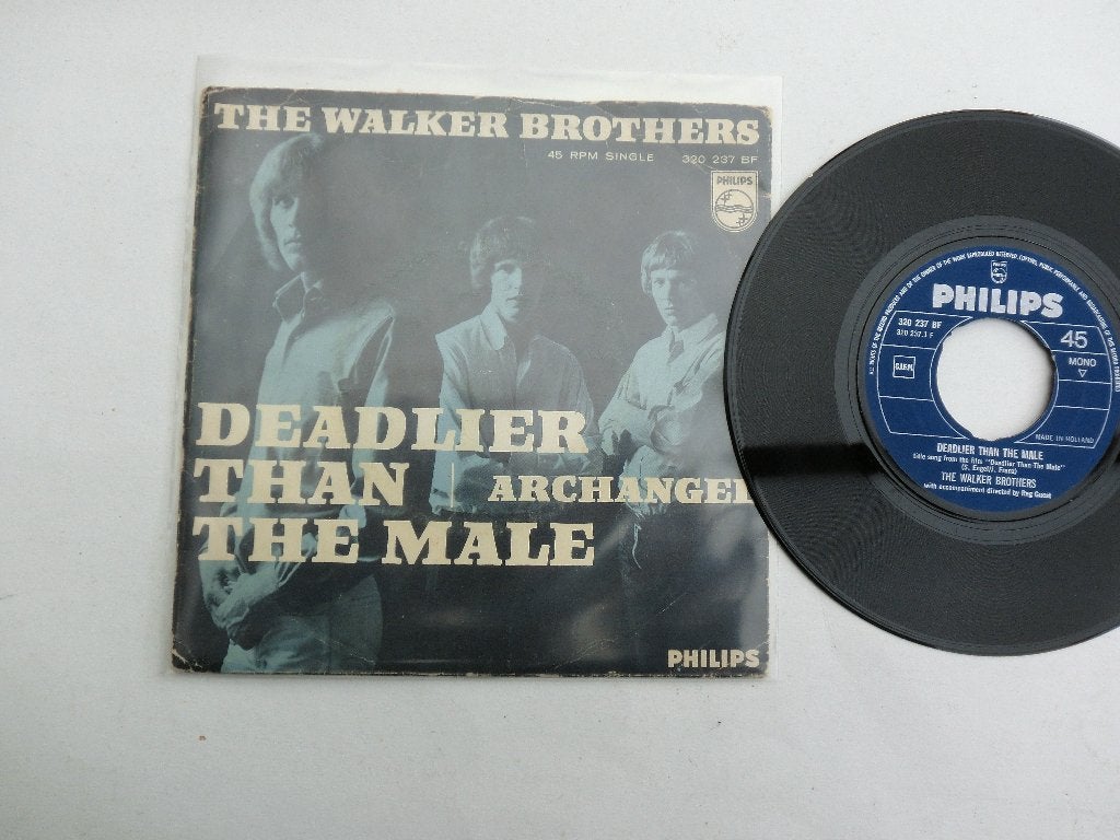 The Walker Brothers Deadlier than the male, Ophalen of Verzenden, Zo goed als nieuw, 7 inch, Pop