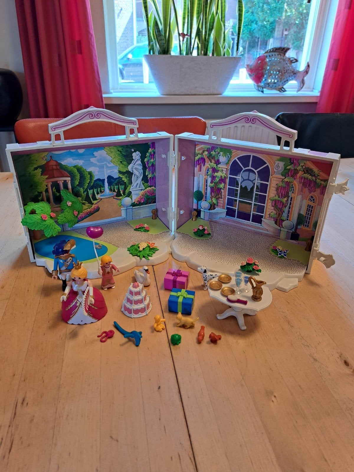 playmobil meeneem kasteeltje, Ophalen of Verzenden, Zo goed als nieuw, Poppenhuis